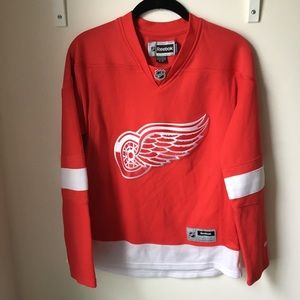 Red Wings Jersey Blank Back size S